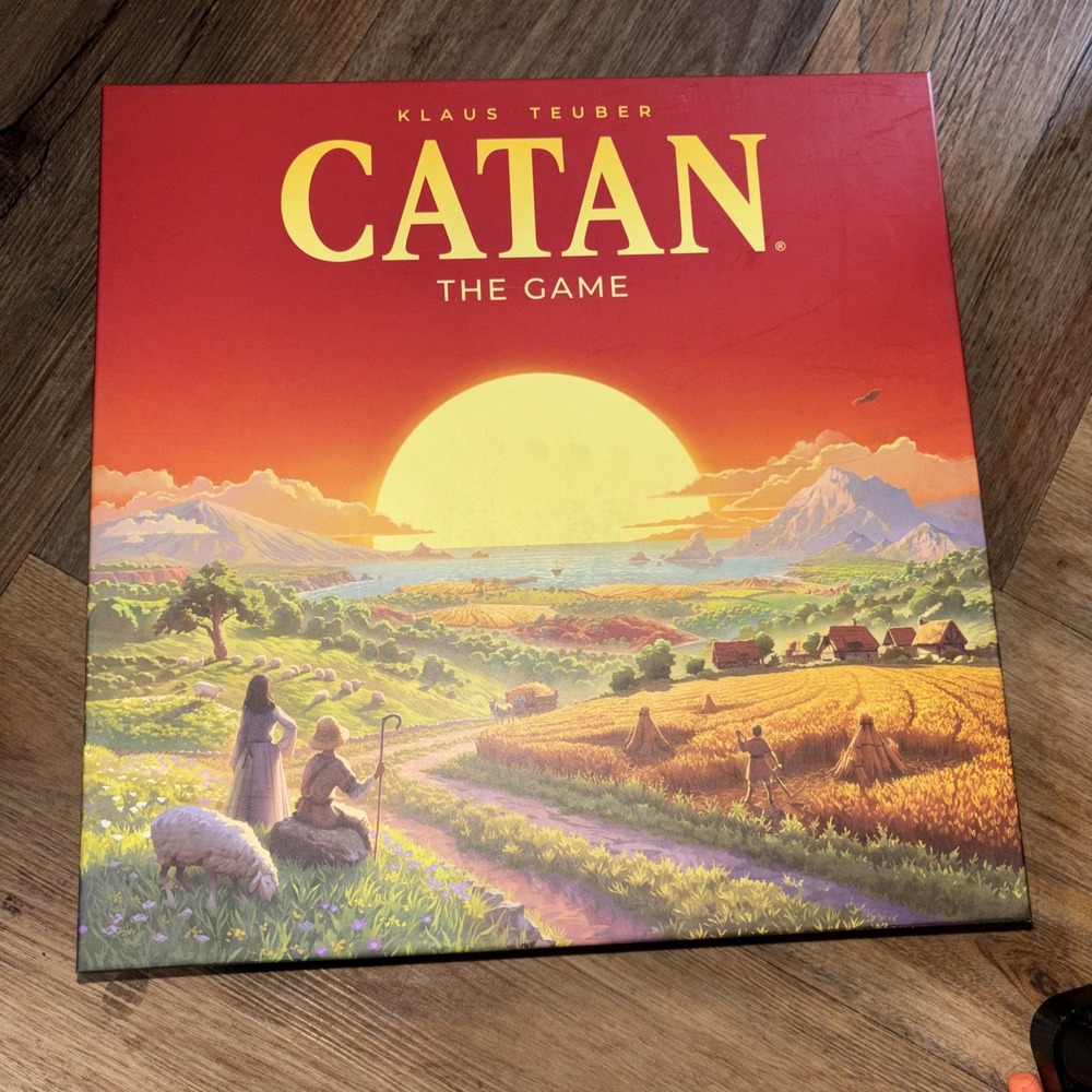 Catan: The Game Strategy Board Game Multiplayer 3-4 Players Ages 10+ Complete